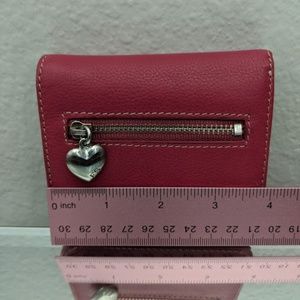 Franco Sarto Small Pink Leather Wallet